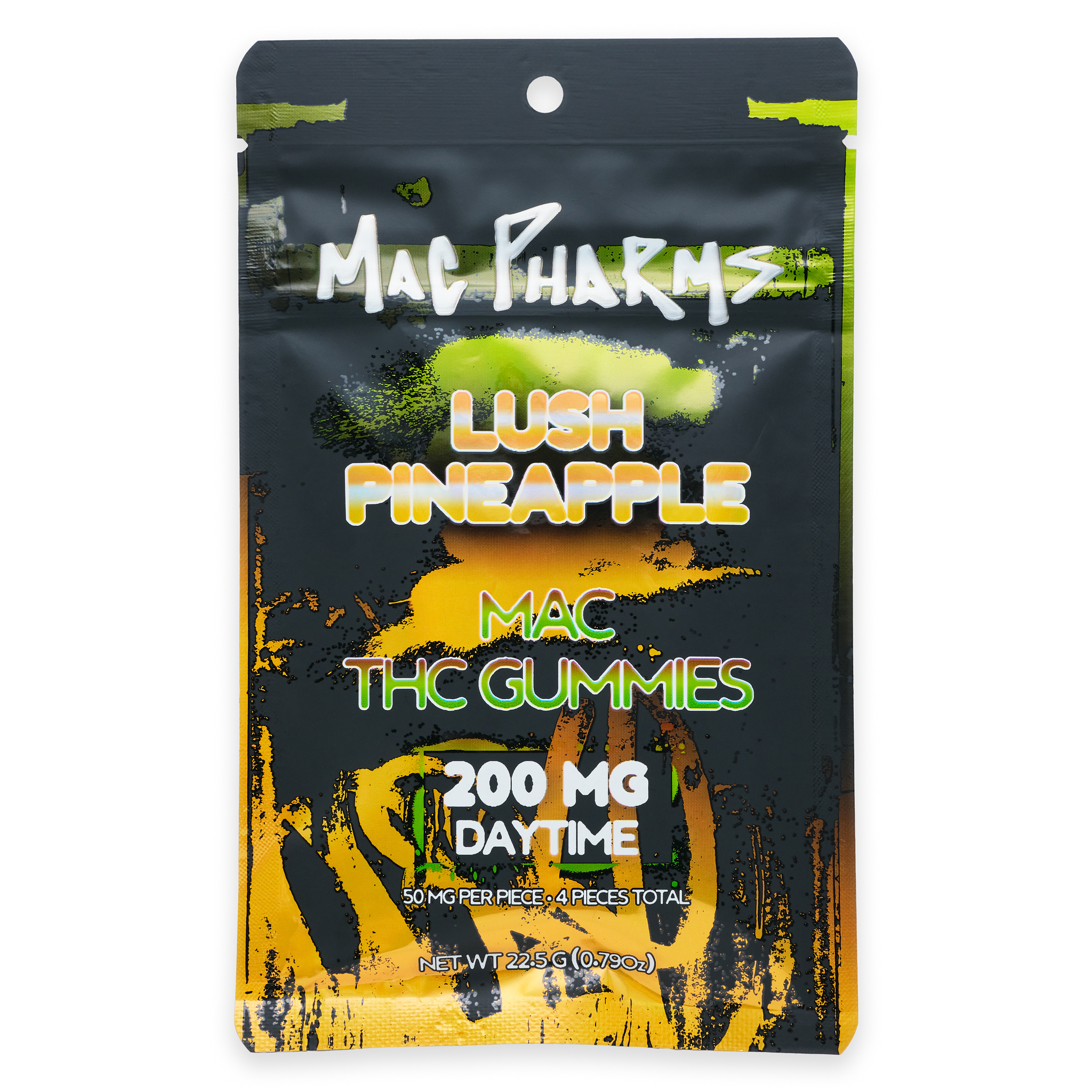 Photograph of product: Lush Pineapple | 200MG Gummies
