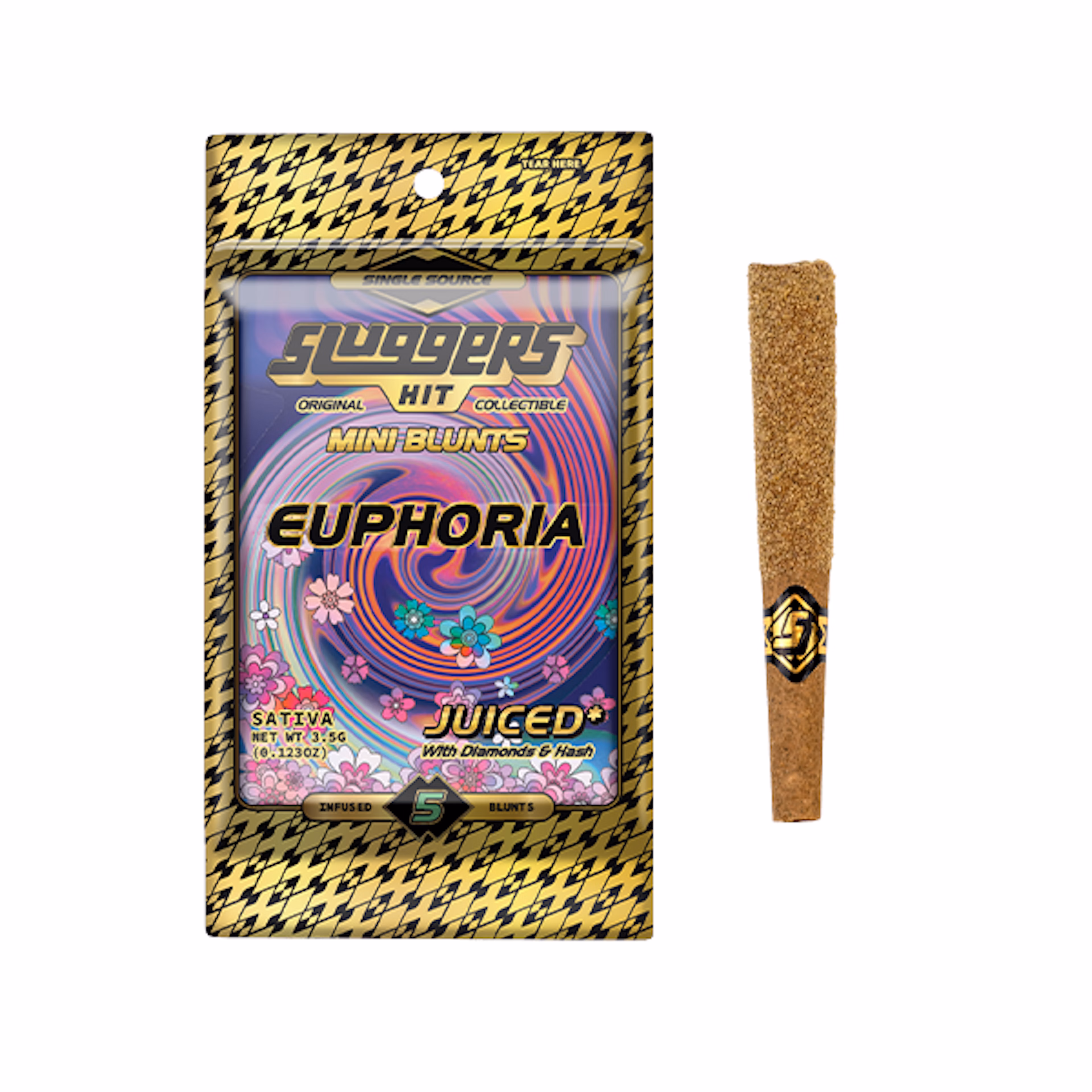 Photograph of product: EUPHORIA 3.5G INFUSED MINI BLUNTS