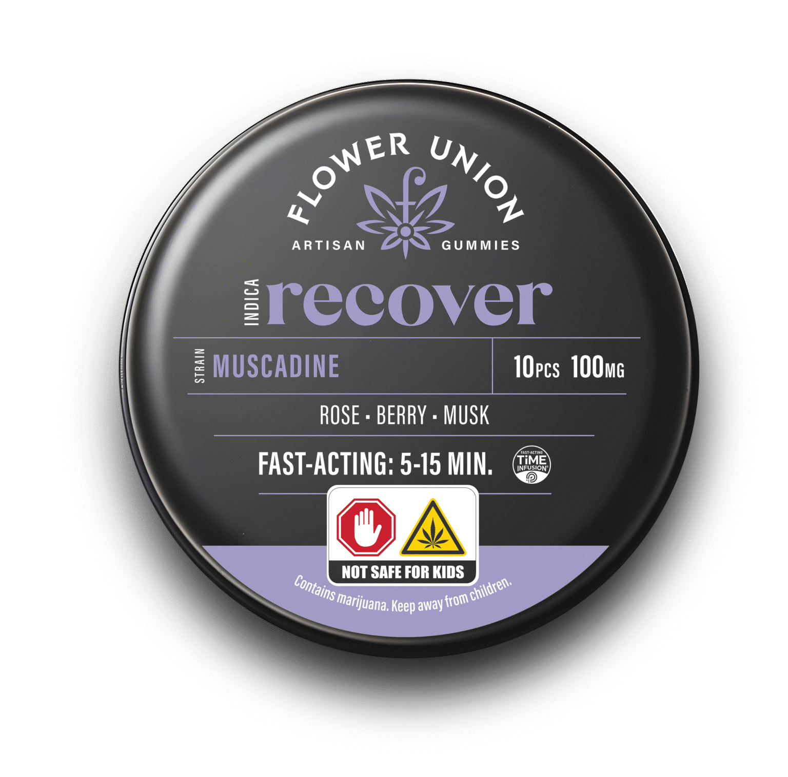 Photograph of product: Muscadine | Recover Gummies 100mg