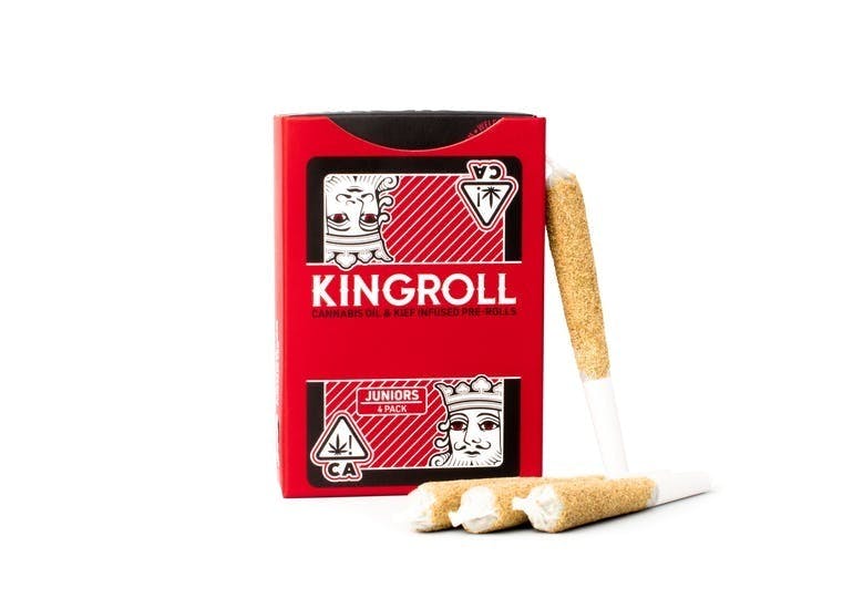 Photograph of product: Kingroll Juniors | Blueberry Haze x Blue Dream 4pk (3g)