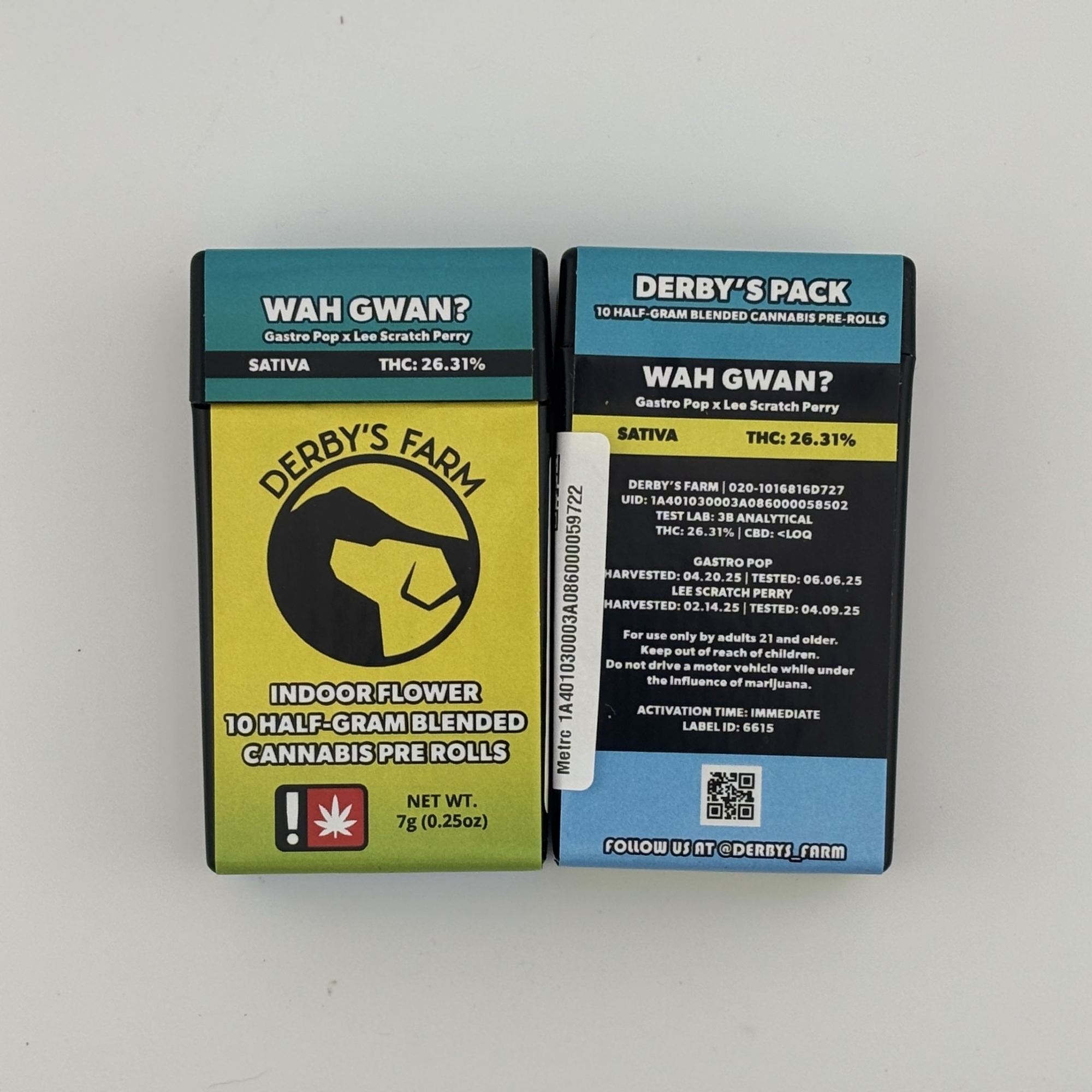 Photograph of product: Derby's | 10pk PR [S] | Wah Gwan