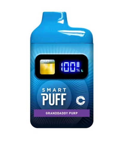 Photograph of product: Cannalicious - Smart Puff - Grandaddy Purp - 1G Dispo