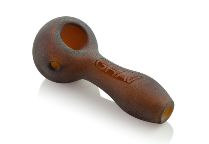 Photograph of product: GRAV | Sandblasted Spoon | Amber