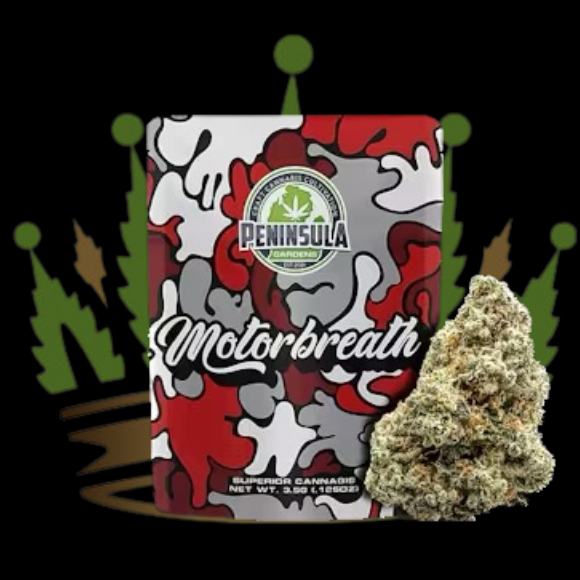 Photograph of product: Peninsula Gardens - Motor Breath - 3.5g