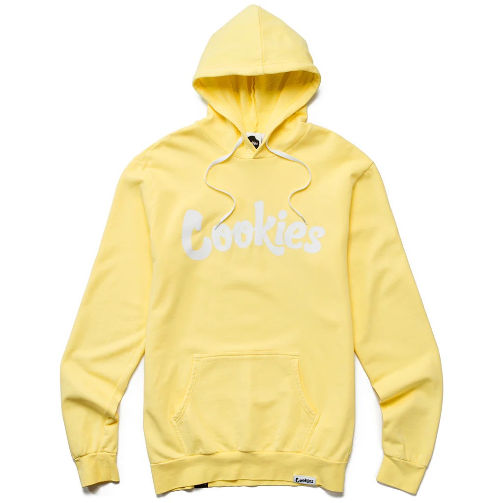 Photograph of product: Cookies - Hoodie - Original Mint Logo - Banana/White - XL