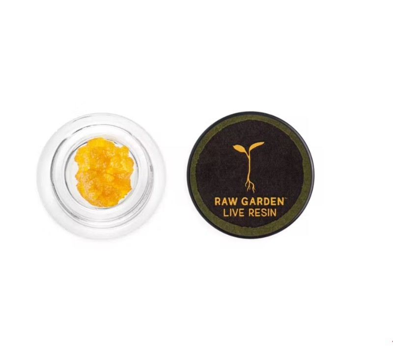 Photograph of product: LIVE RESIN - HELLA JELLY 1G - RAW GARDEN
