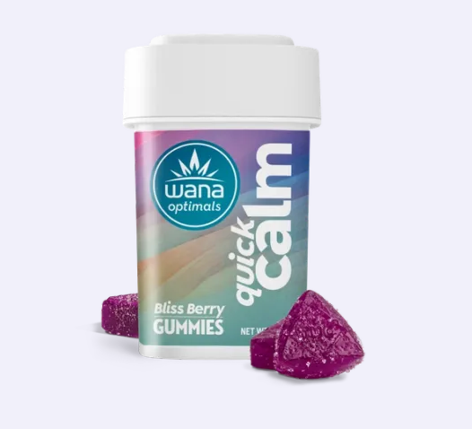 Photograph of product: Wana   Bliss Berry   100mg Gummies