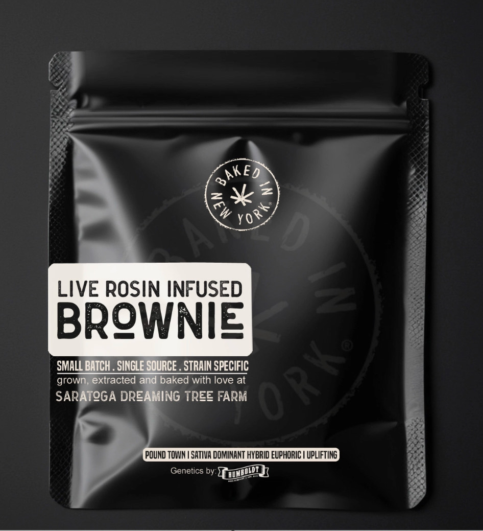 Photograph of product: Live rosin Brownie- 10mg