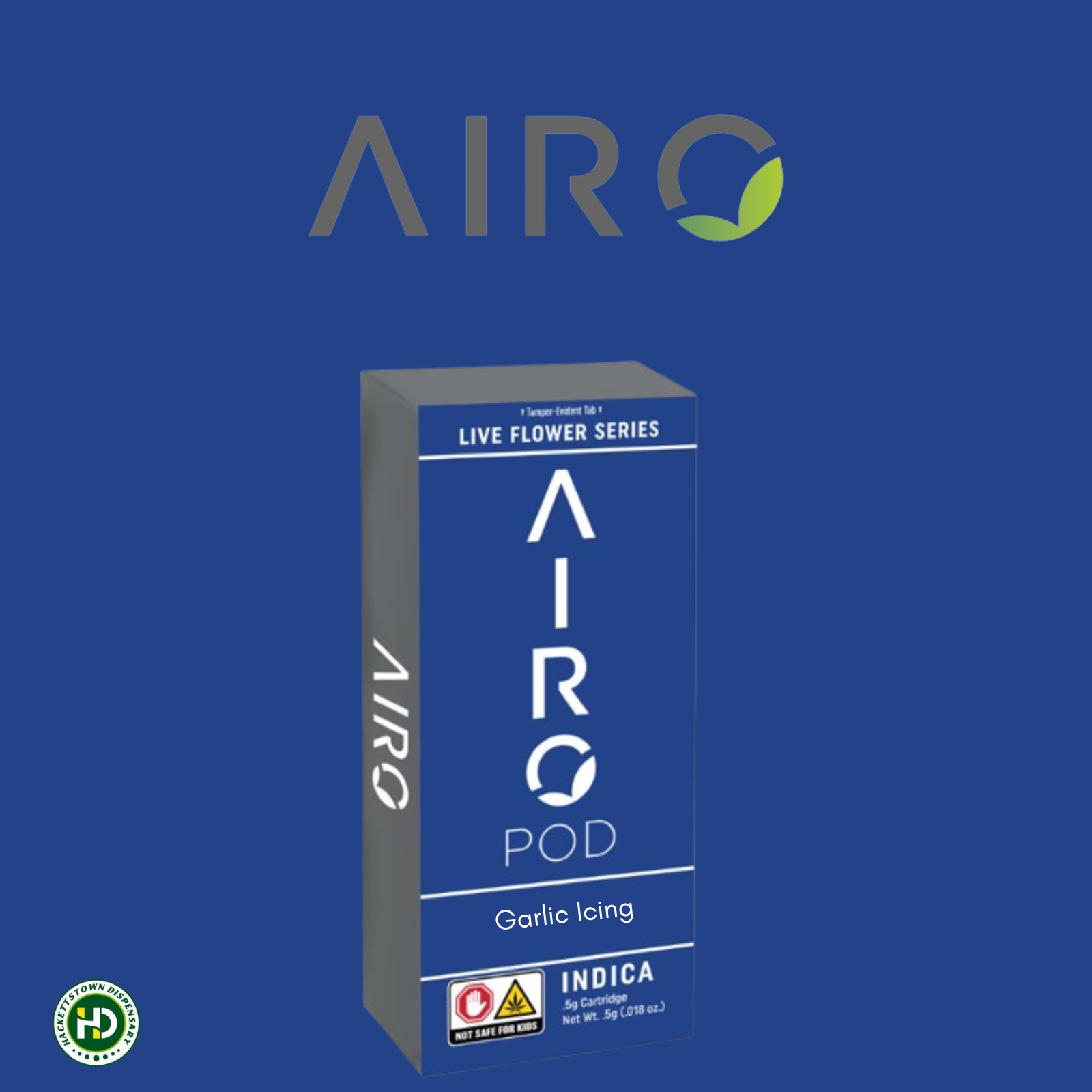 Photograph of product: Airo | Garlic Icing | Live Flower Cart | 1g (Oui'd)