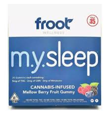 Photograph of product: FROOT MY SLEEP 100MG