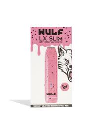Photograph of product: Wulf LX Slim Dry Herb Vaporizer Pink Black Spatter