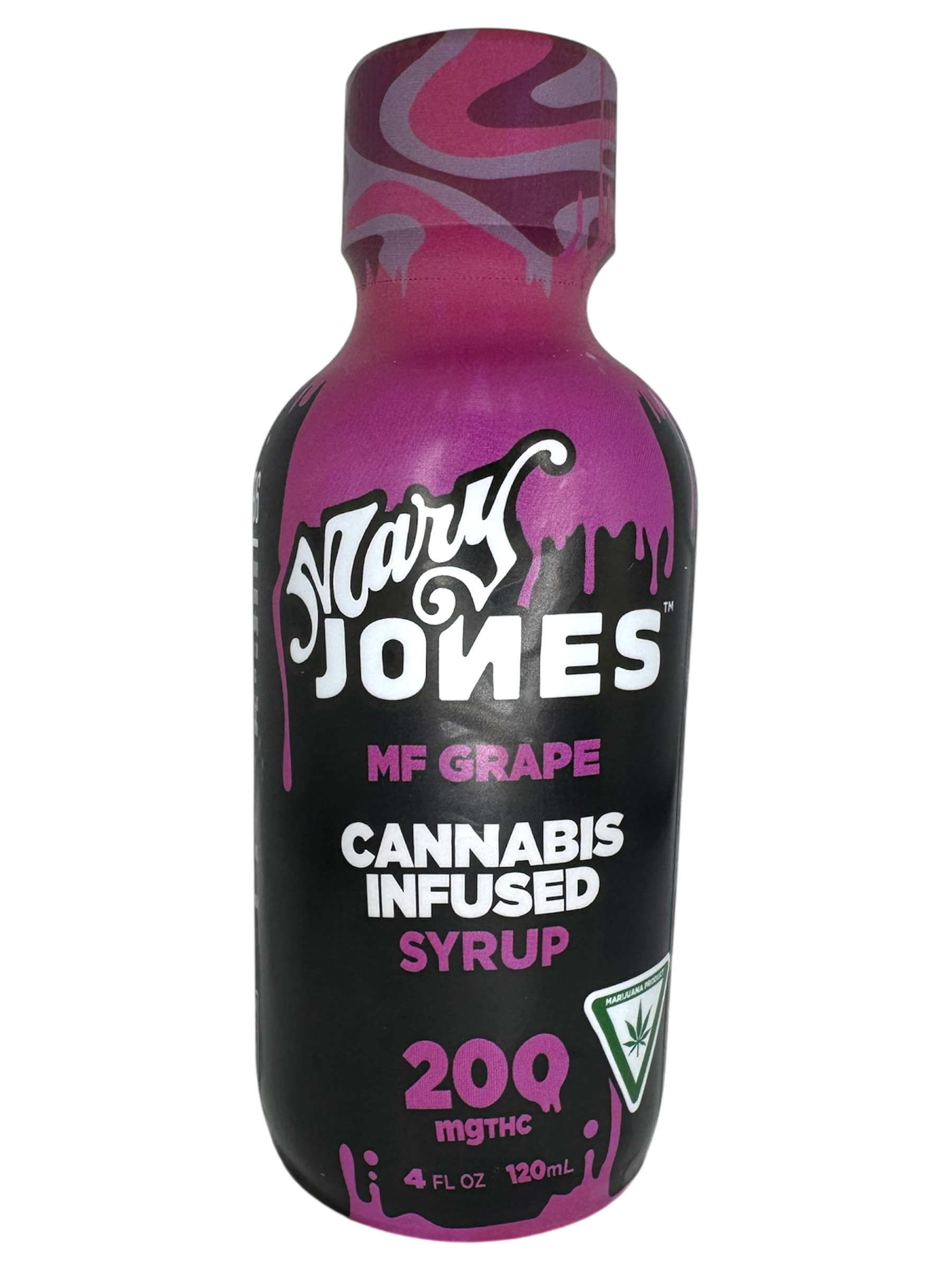 Photograph of product: 200mg Mf Grape Thc Syrup