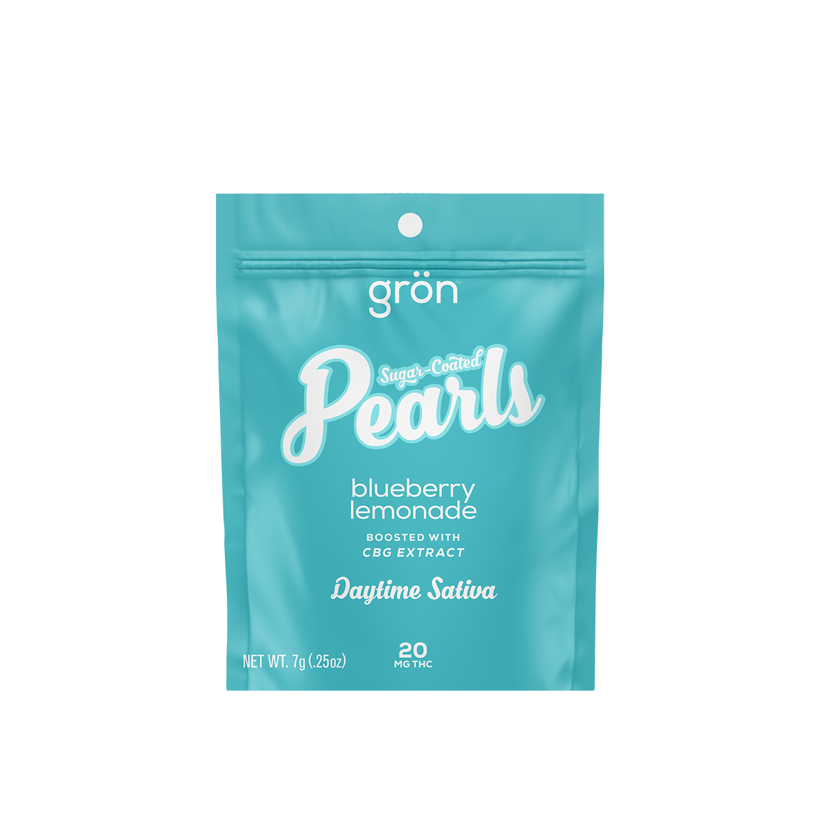 Photograph of product: 3:1 CBG/TH-oui Blueberry Lemonade Pearls 2pk