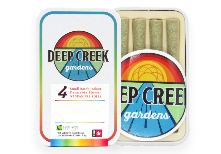Photograph of product: Deep Creek 4 x Super Boof Pre-Roll Pack