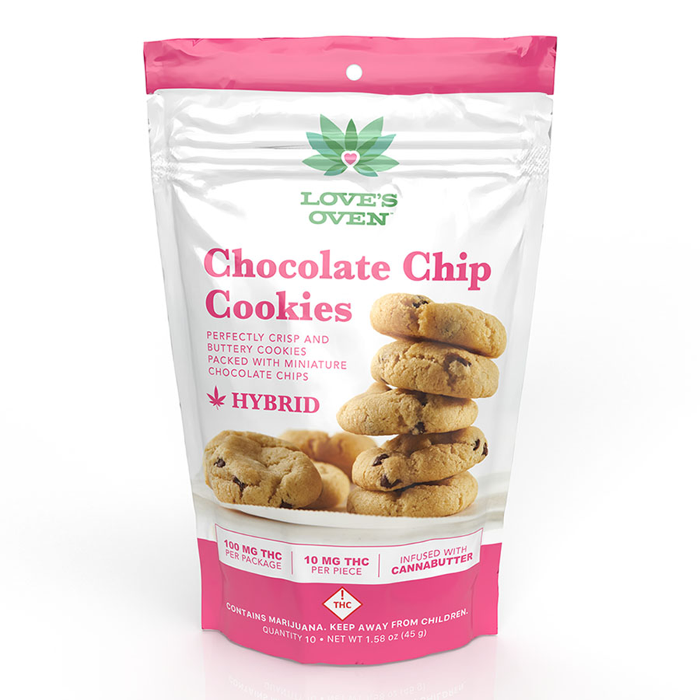 Photograph of product: Loves Oven - Cookies - Peanut Butter (H) 100mg