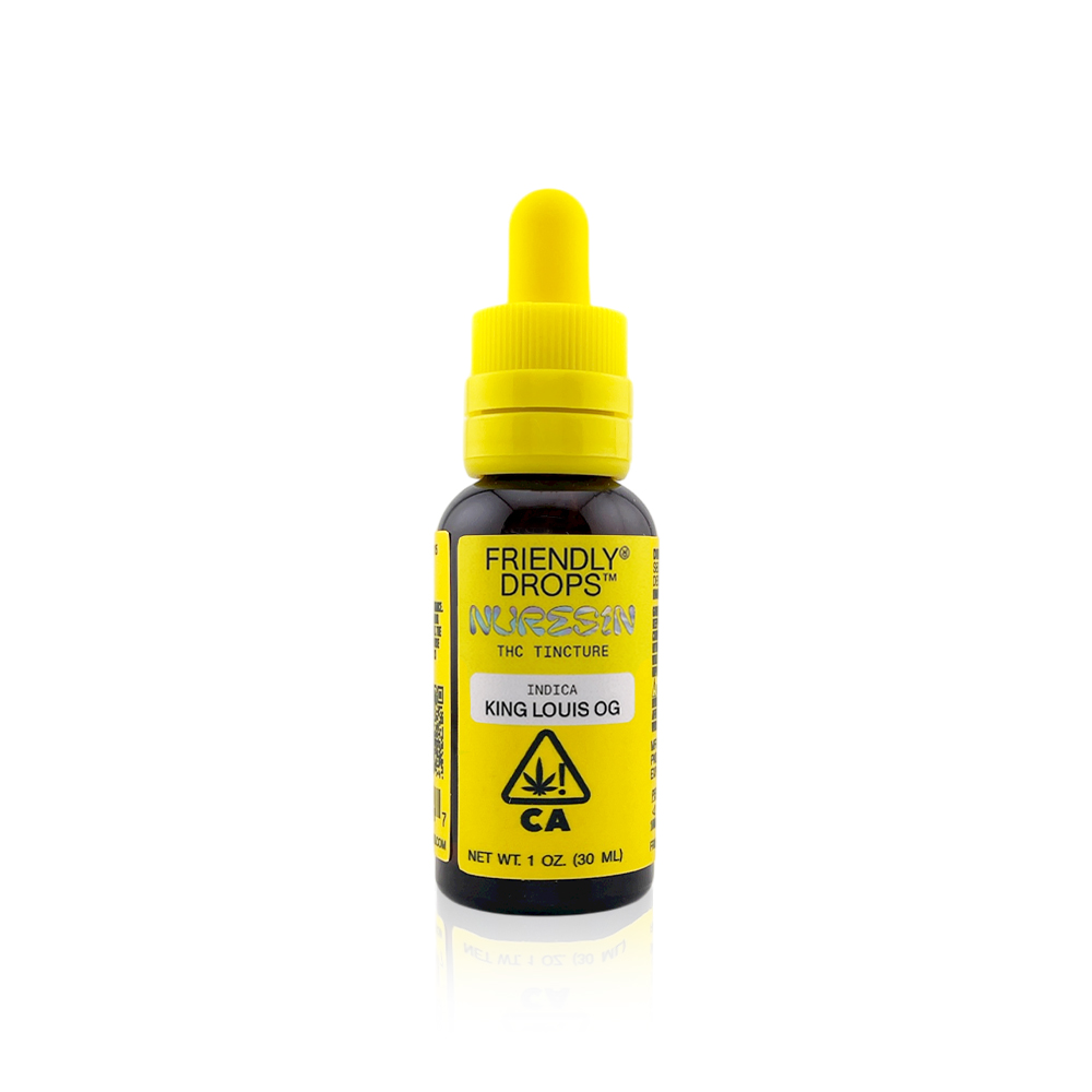 Photograph of product: FRIENDLY BRAND - Tincture - King Louis OG - Full Spectrum - 1000MG