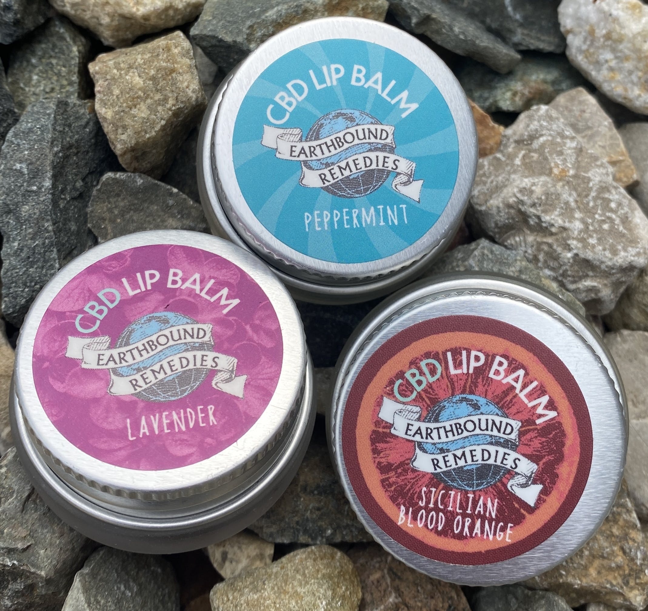 Photograph of product: EARTHBOUND REMEDIES 100MG LIP BALM