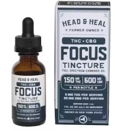 Photograph of product: Head & Heal | Focus Tincture 1oz