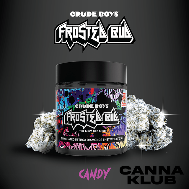 Photograph of product: APPLE BANANA CANDY 3.5G FROSTED BUD