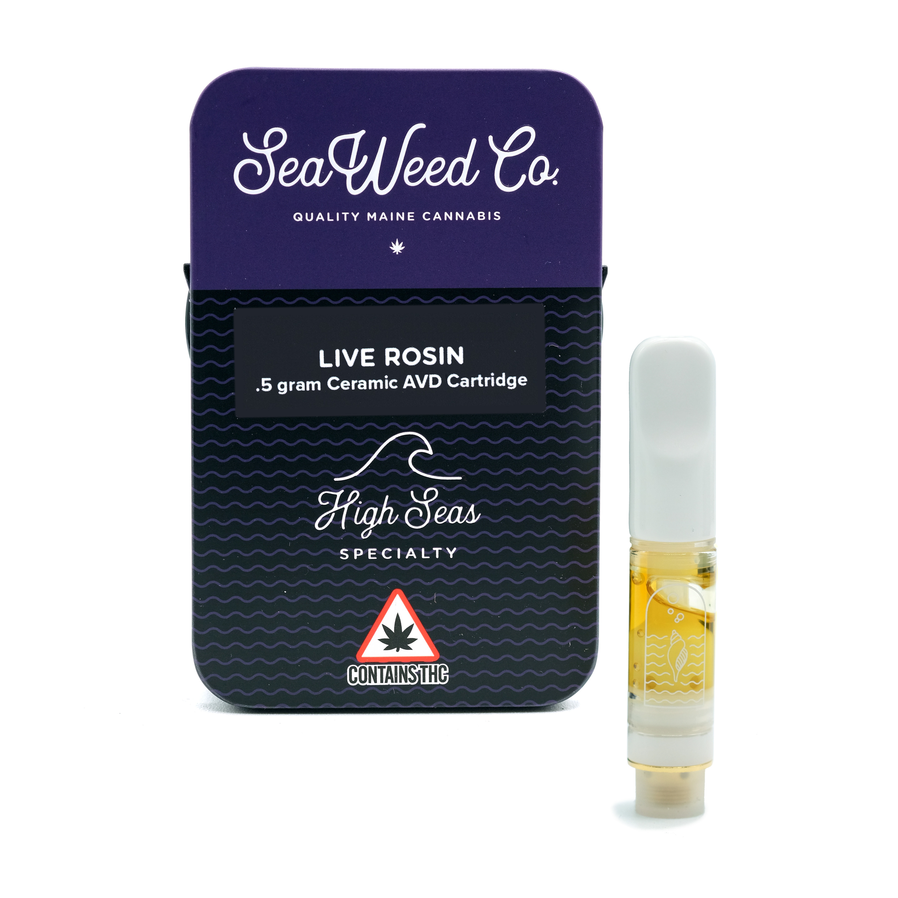Photograph of product: SWC - High Seas - GMO - Live Rosin Cart - .5g