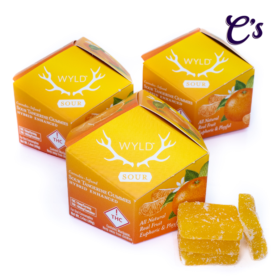 Photograph of product: Gummie (H) Sour Tangerine 100mg