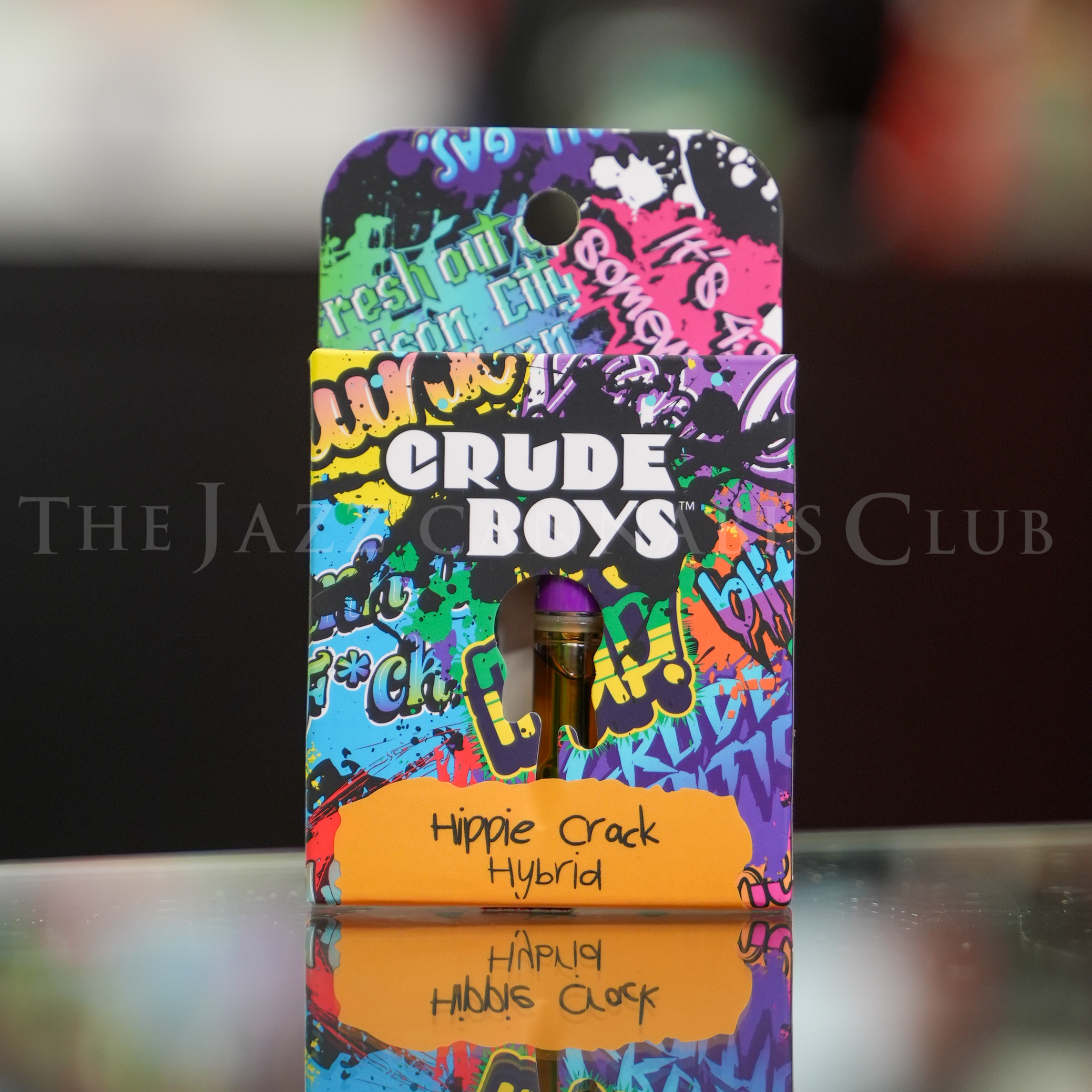 Photograph of product: Crude Boys - Hippie Crack Vape Cart
