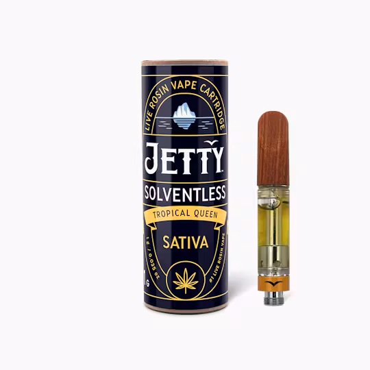 Photograph of product: Jetty Solventless - Tropical Queen - Rosin Cart
