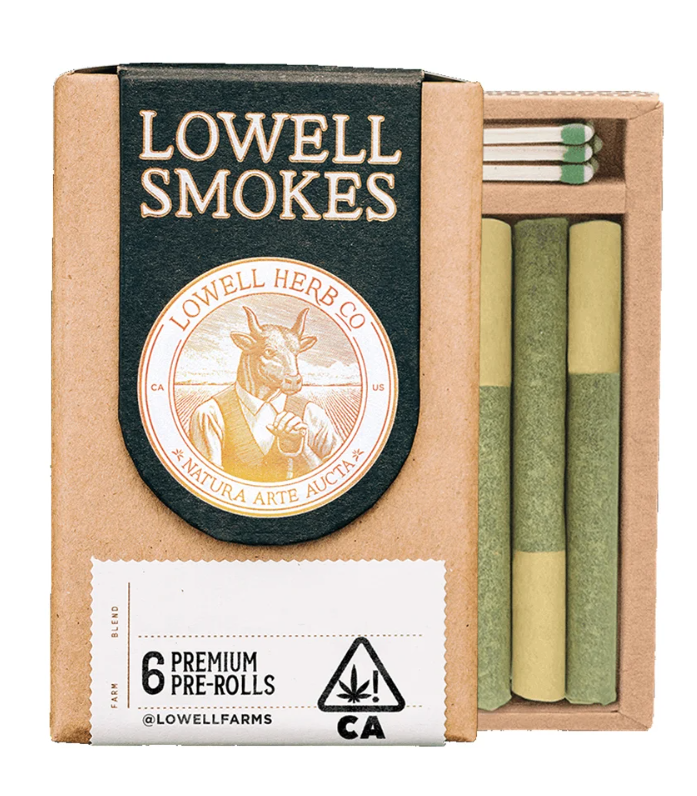 Photograph of product: Lowell Herb Co. | 6x .6g Trail Blazer Joints