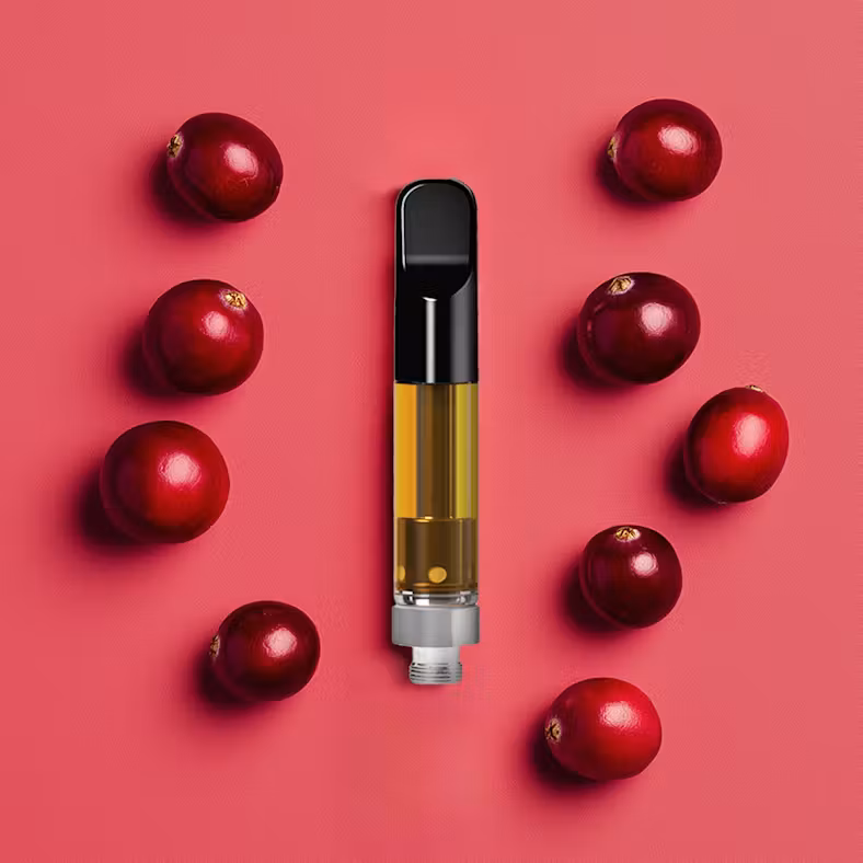 Photograph of product: Cranberry Cheer | Distillate Cartridge | 1g