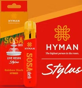 Photograph of product: AU Hyman: Sosa Sherb Live Resin Stylus