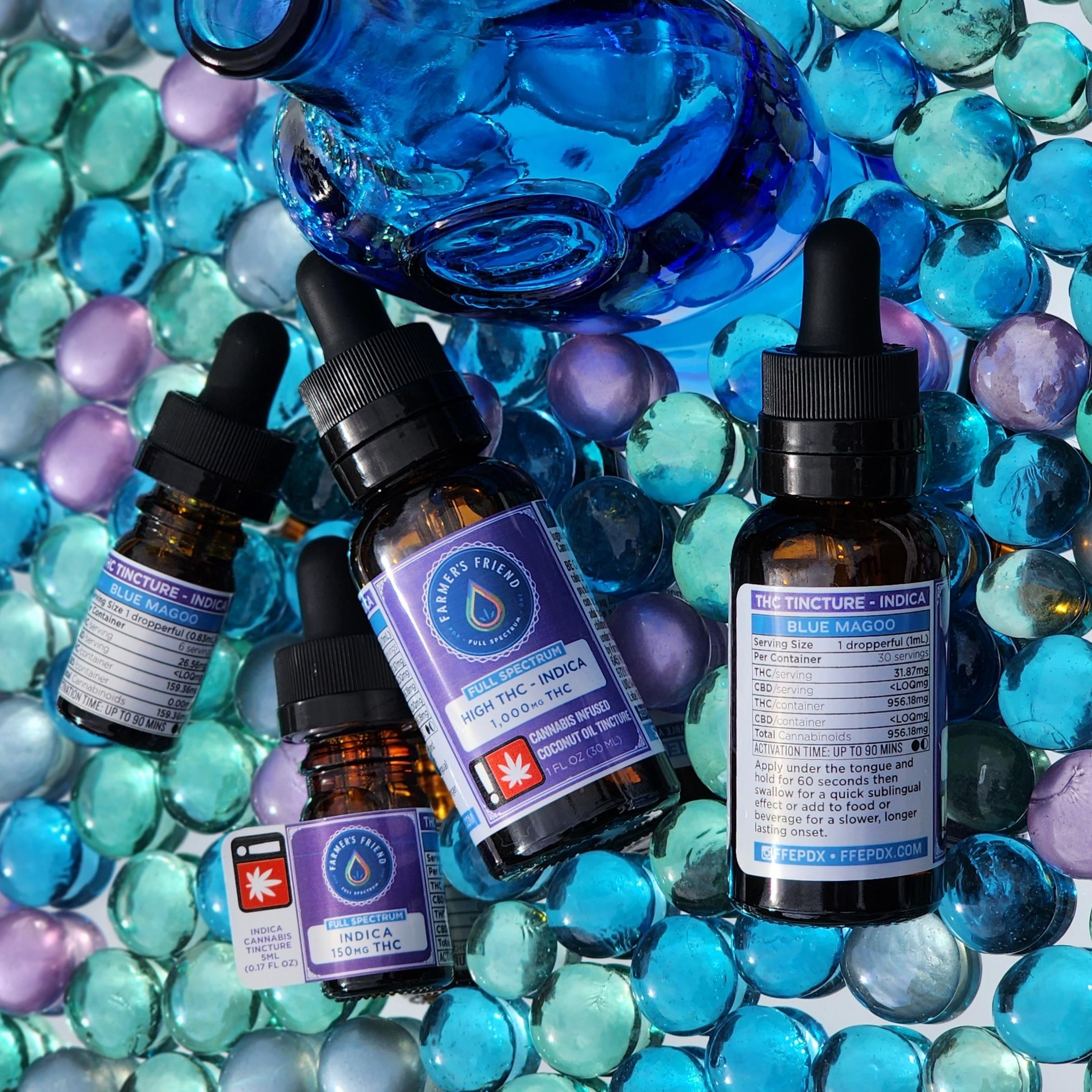 Photograph of product: Farmer's Friend Extracts | Oui'd Tincture | Blue Magoo
