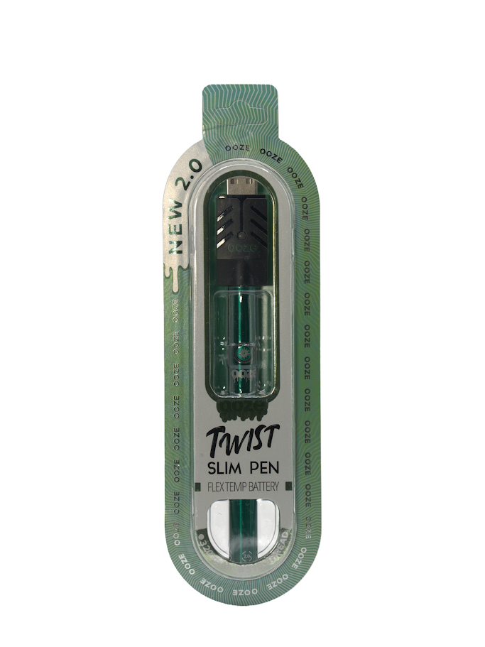 Photograph of product: Ooze Twist Slim Pen - Aqua Teal