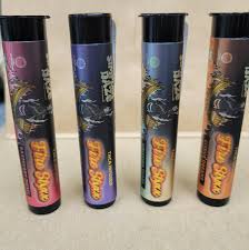 Photograph of product: Simpler Daze Fire Styxx Thca Infused Pre Roll   Citrus Dreams