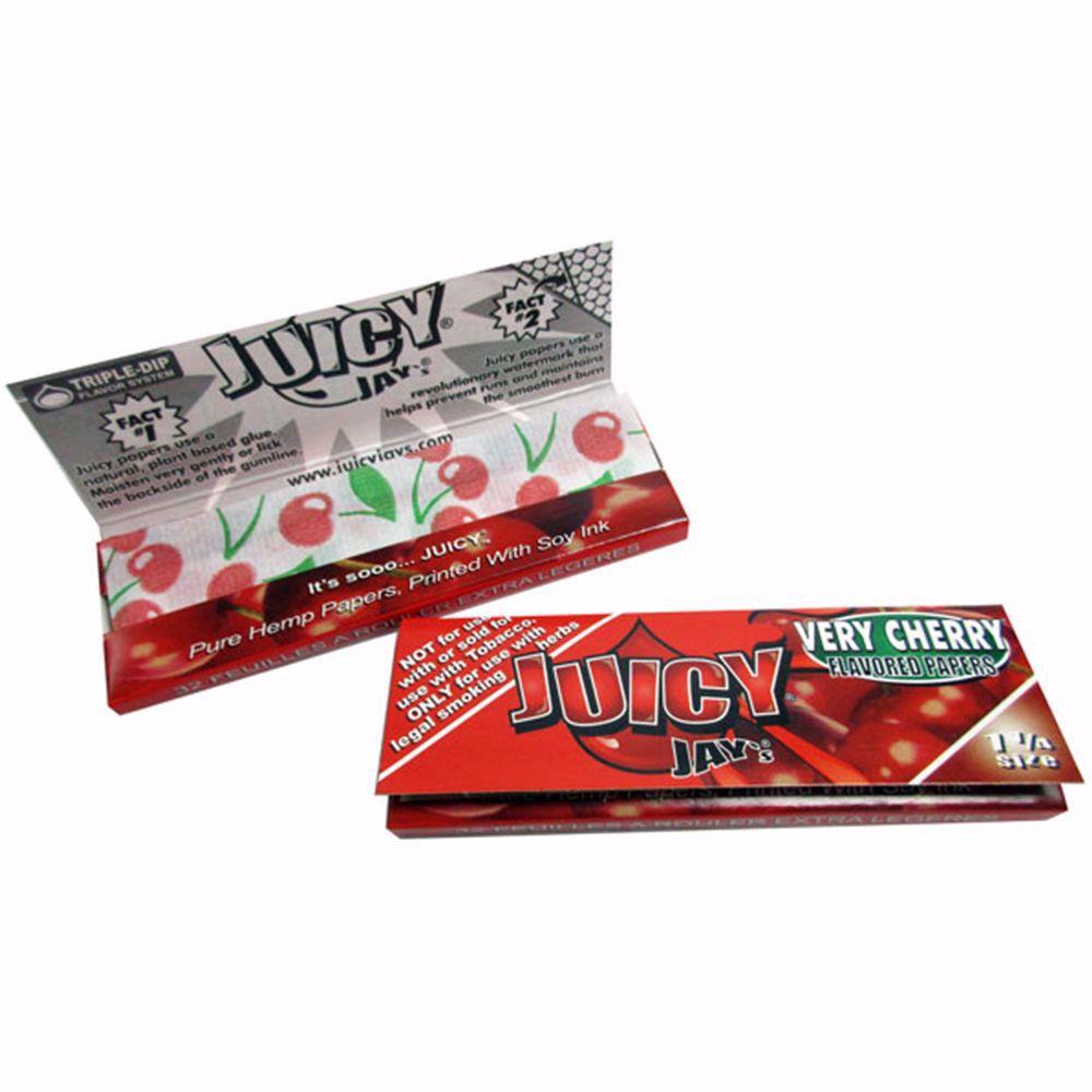 Photograph of product: Juicy Jays - 1 1/4" - Very Cherry Rolling Papers