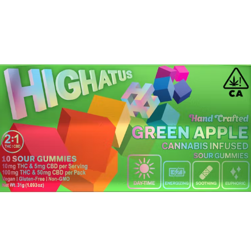 Photograph of product: Green Apple Sour Gummy - 