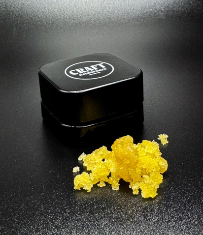 Photograph of product: Craft Hydroponic - Bahama Berry - Cured Resin Sugar - -Hybrid