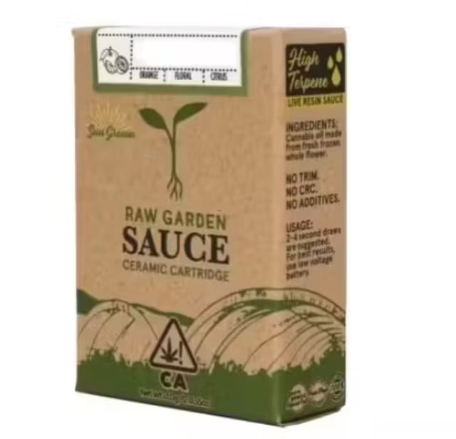 Photograph of product: $46.68 SAUCE Kush Crasher 1g Cartridge - 