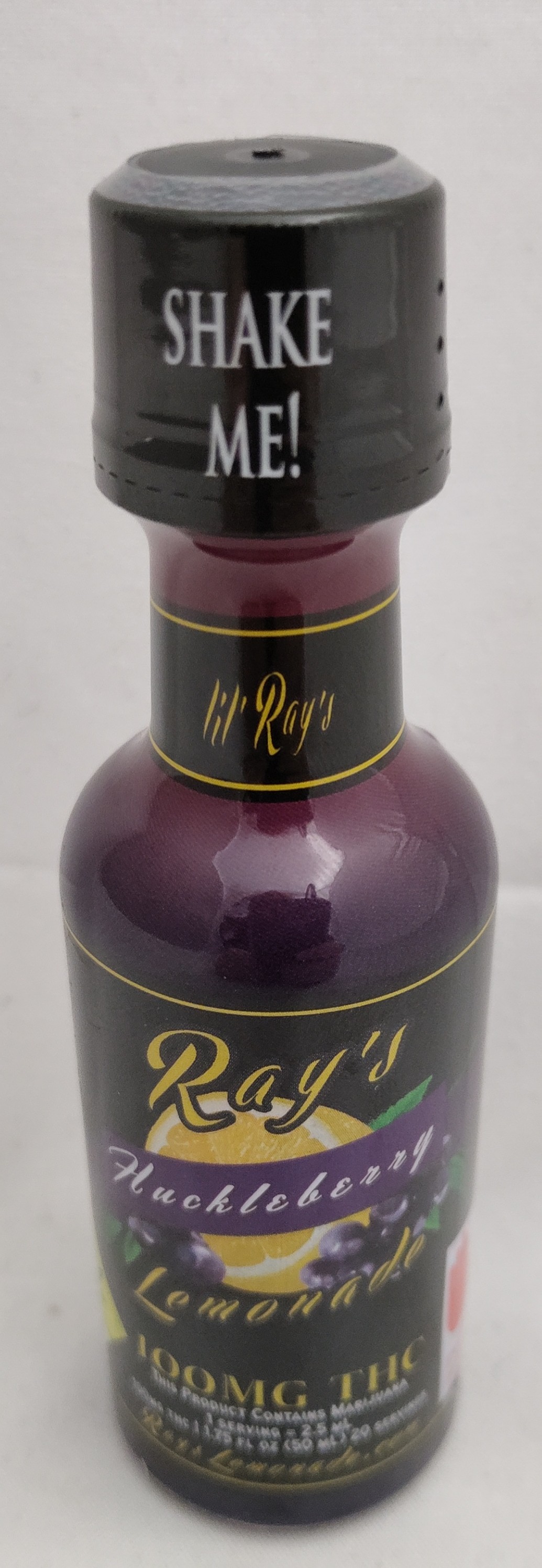 Photograph of product: Lil Ray's Huckleberry Lemonade | 100mg *General Use Compliant*