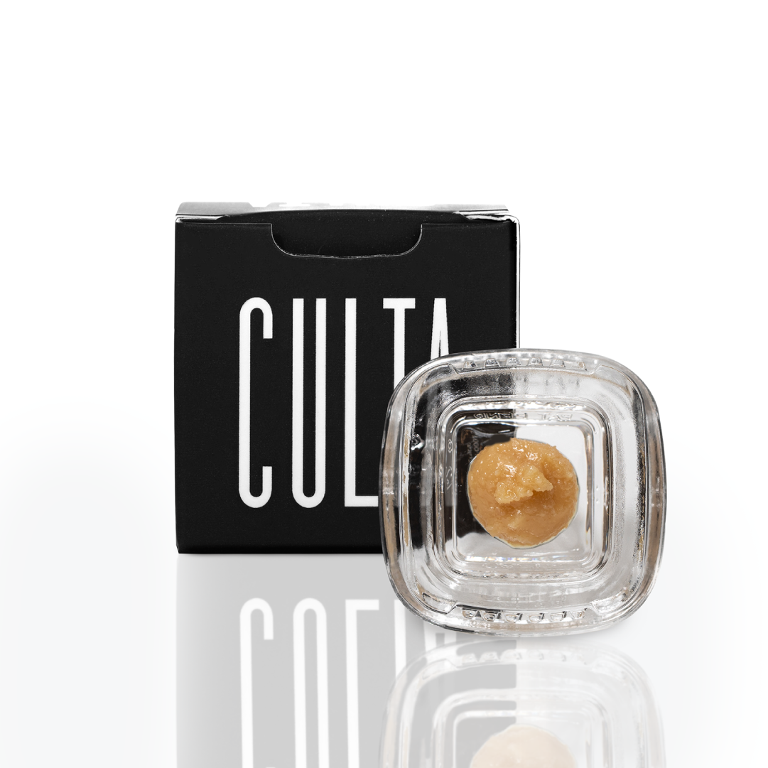 Photograph of product: Kush Mints x Str8 Lemonade Cold Cure Live Rosin