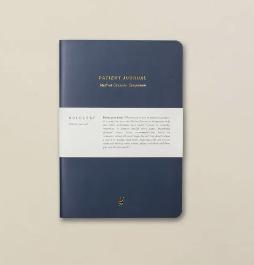 Photograph of product: Gold Leaf Patient Journal