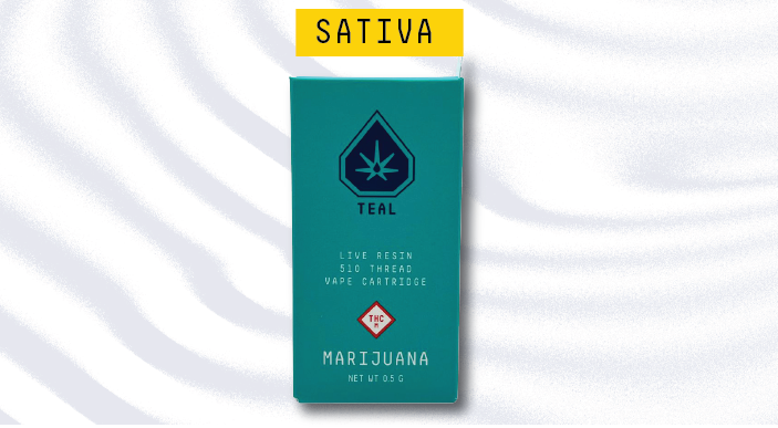 Photograph of product: Lemon Royale x Mean Mug | 0.5g | Live Resin Vape | Teal