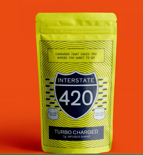 Photograph of product: I420 STELLA BLUE TURBO CHARGED SHAKE - 7g