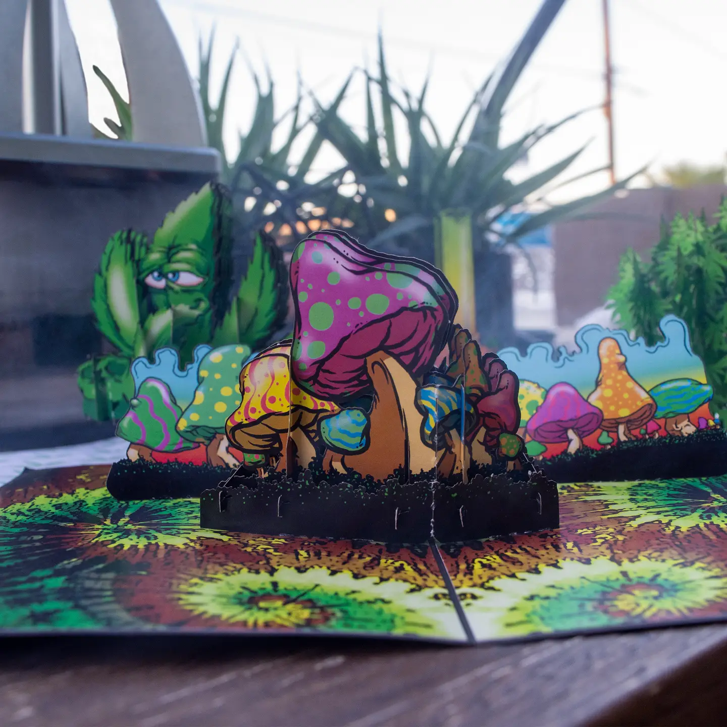 Photograph of product: Trippin" I Greeting Card