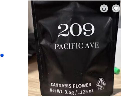 Photograph of product: Champagne Float - 3.5g