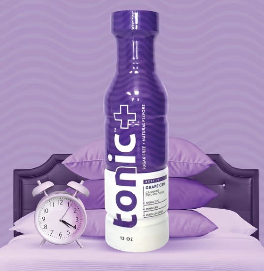 Photograph of product: Beverage | Tonic | Grape [4:1 CBN/TH-oui] [12oz]
