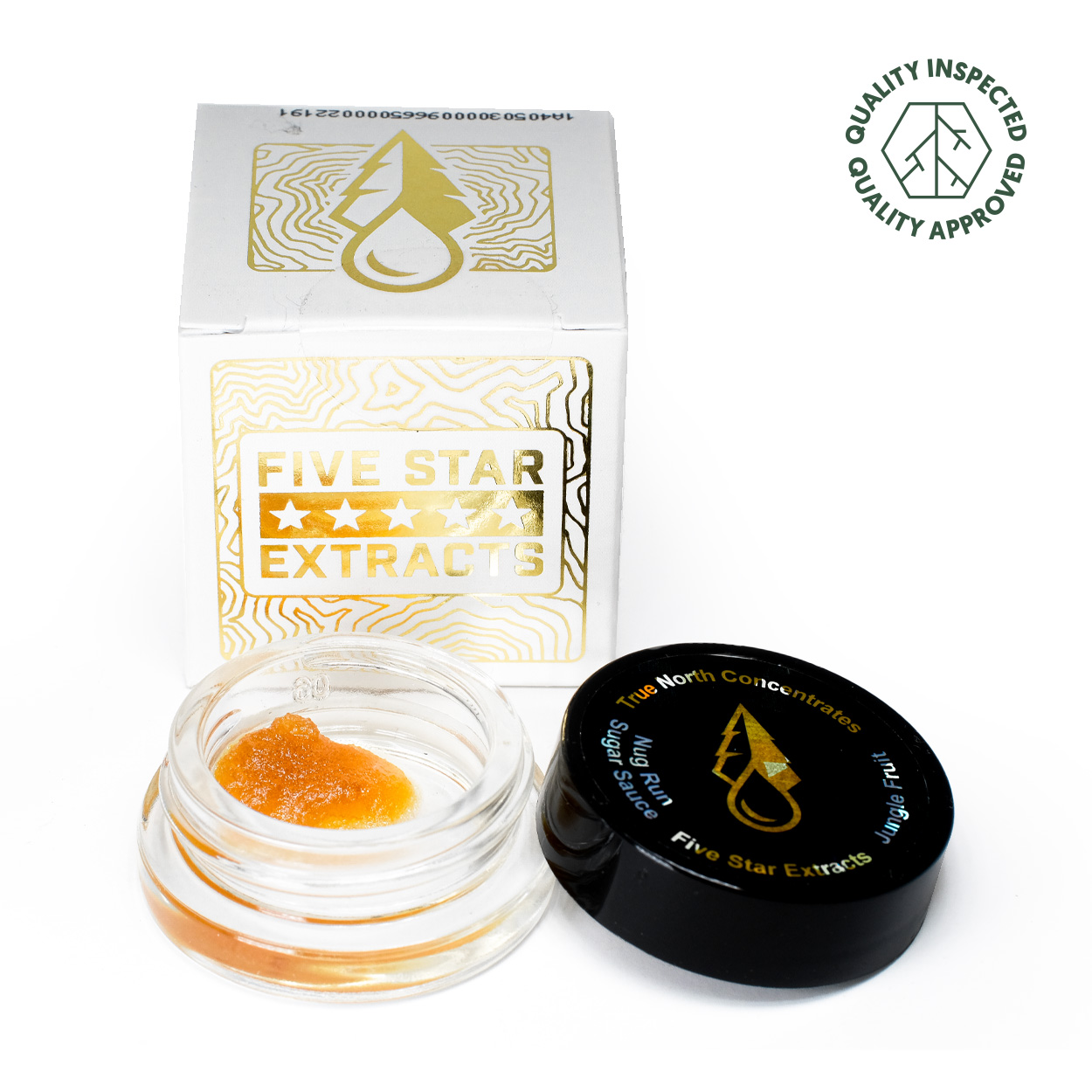 Photograph of product: Five Star Extracts - Guava Lava Nug Run Sugar Sauce 1g