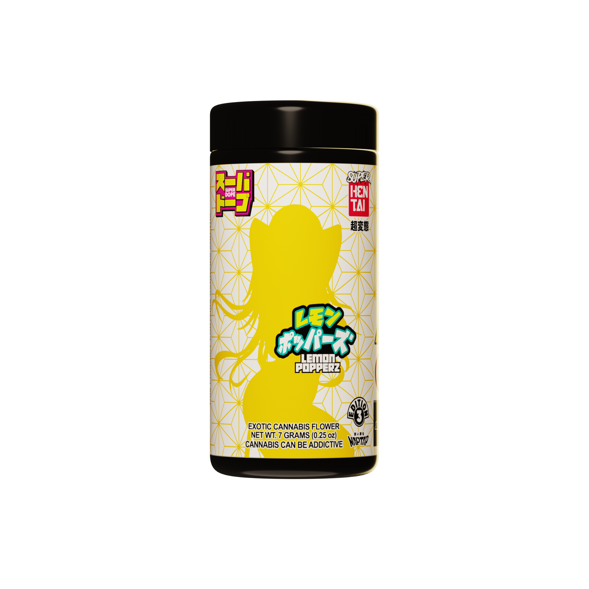 Photograph of product: Super Dope | Lemon Popperz | 2.133% terps - 7g