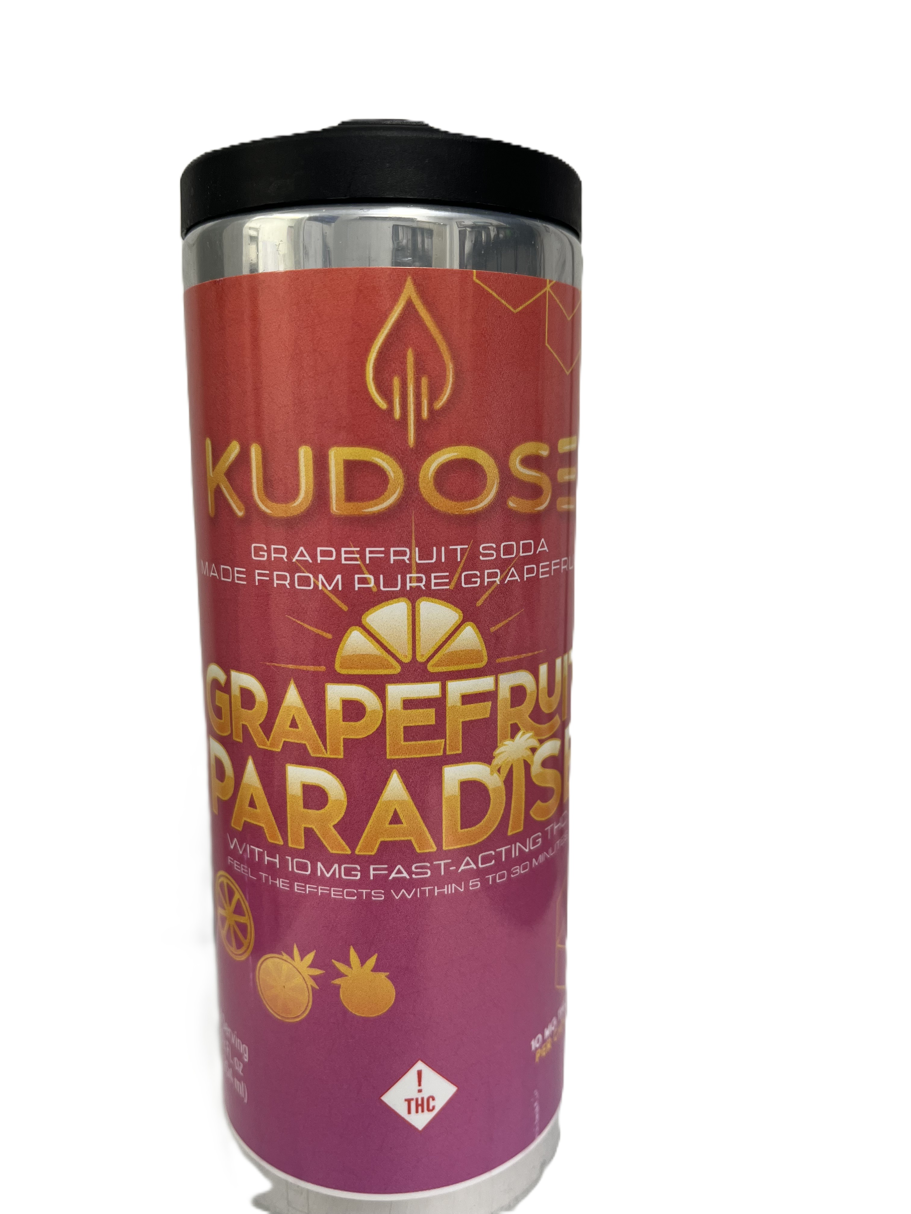 Photograph of product: Grapefruit Paradise Soda | 10mg | PhytoRemedies