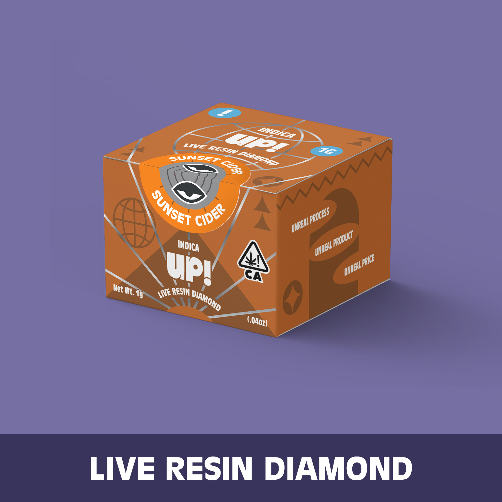 Photograph of product: UP! - Sunset Cider (Oui'd) Diamonds