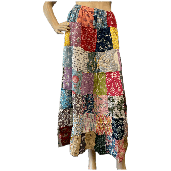 Photograph of product: Long Patch Skirt